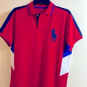 Men polo shirt by Ralph Lauren dry fit Material